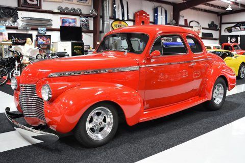 crate small block 1940 Chevrolet Business Coupe hot rod for sale