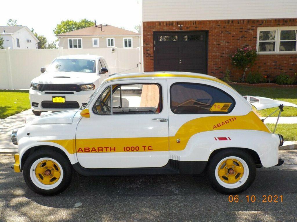 1974 Fiat Abarth 1000 T.C. Tribute Very Fast Car..low Price.