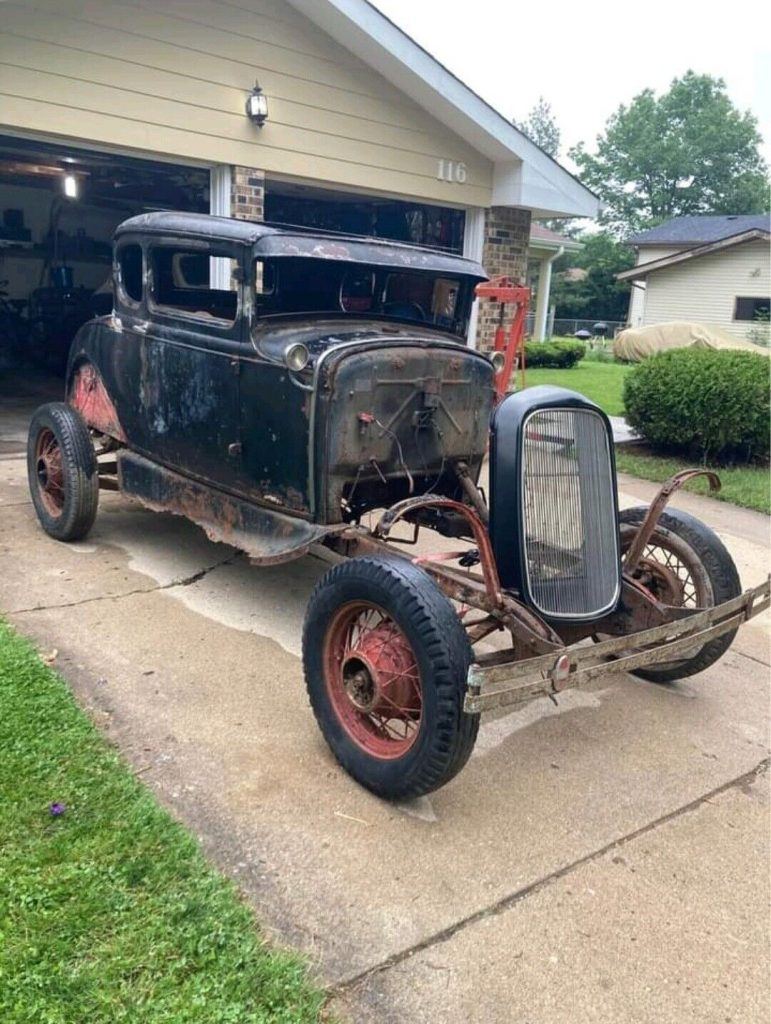 1930 Ford Coupe hot rod rat rod