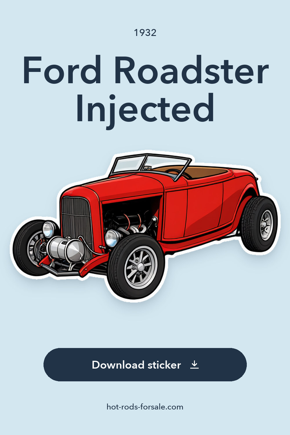 1932 Ford Roadster Injected 350ci Ram Jet, Sale / Trade sticker preview